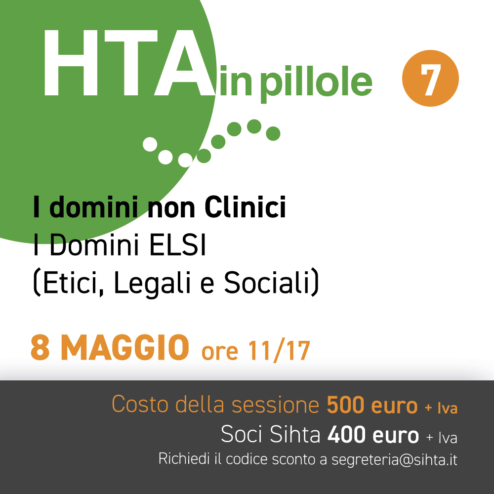 I domini non Clinici<br />
I Domini ELSI<br />
(Etici, Legali e Sociali) 